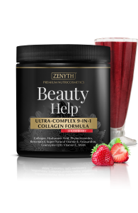 Beauty Help Strawberry cu pahar